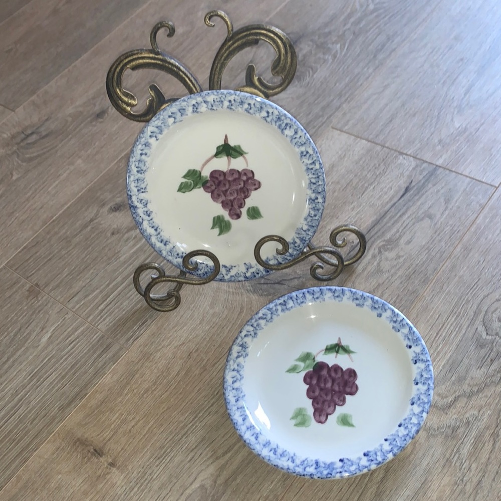 Vintage Homer Laughlin Best China Appetizer Plates